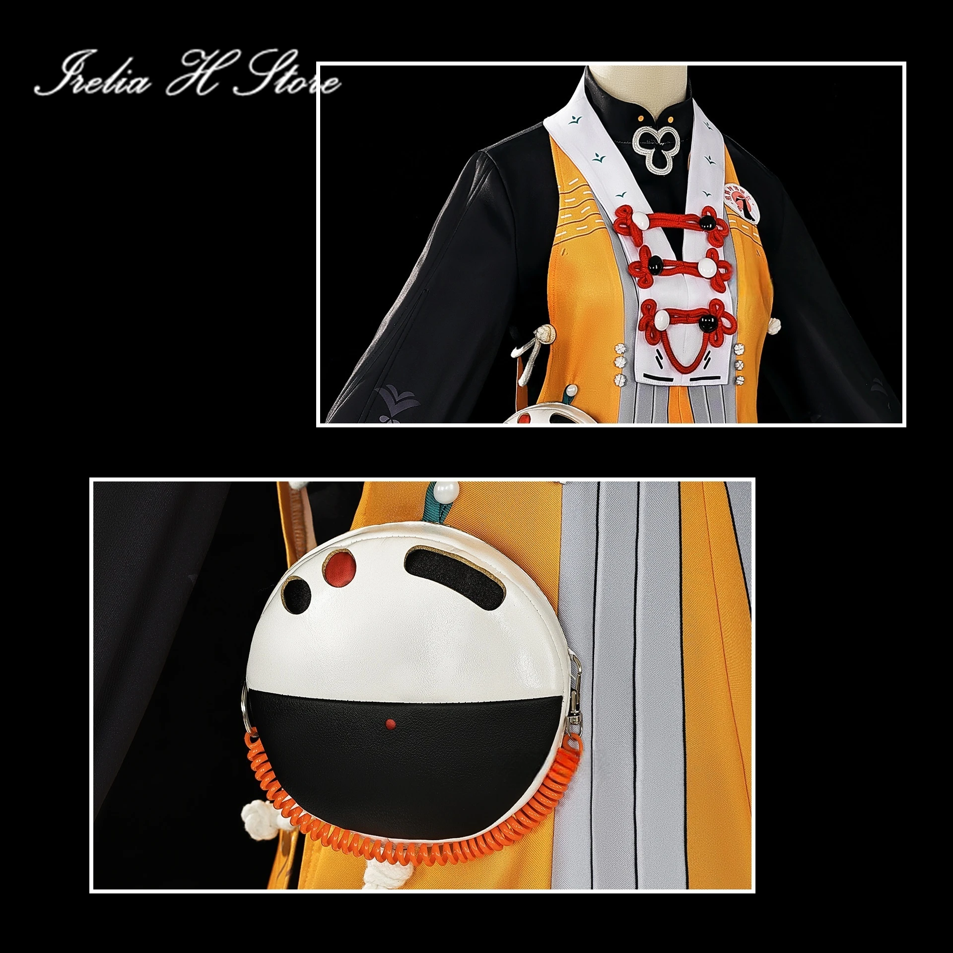 Irelia H Anime Belle Cosplay Zenless Zone Zero Kostum Cosplay Belle Xiseling Gaun Panjang Kostum Halloween