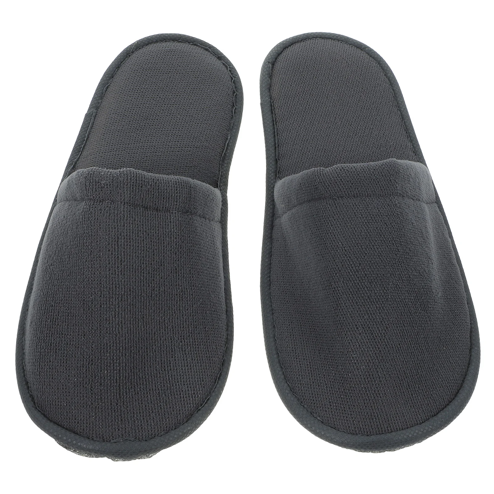 6 Pairs Disposable Slippers Hotel Guest Slippers Salon Indoor One-time Shoes Travel Slippers Home Slippers