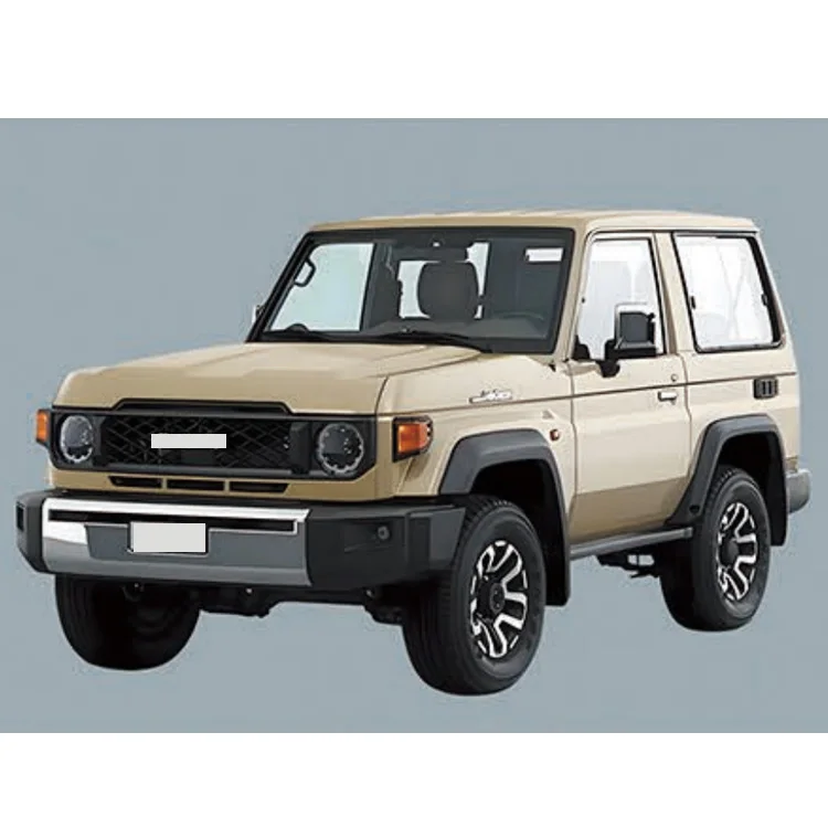 Exterior Accessories Bumper Grille Fender Reversing Mirror Headlight Body Kit for Land Cruiser LC76 Upgrade to 2024 LC76
