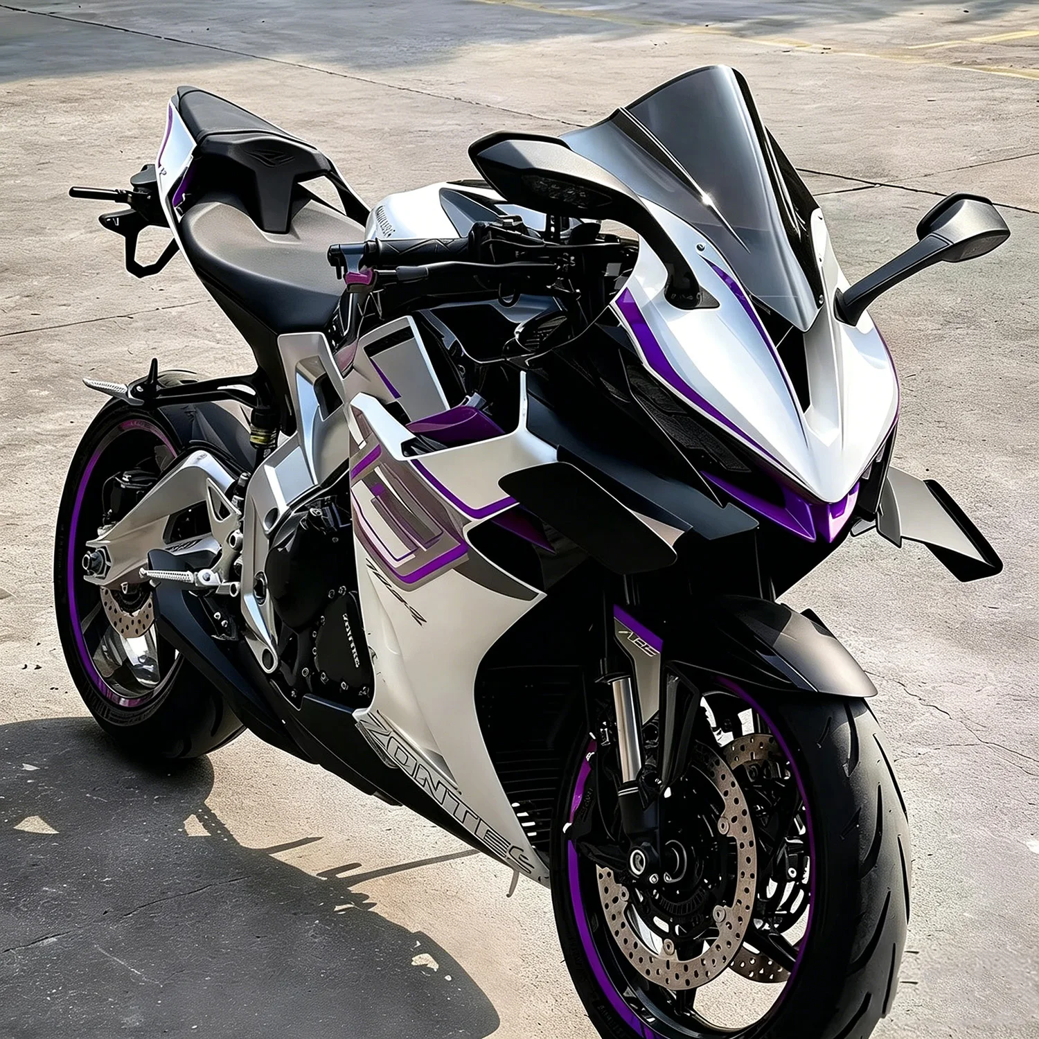 For ZONTES 703RR ZT703 703 RR 2025-2026 Motorcycle Accessories Windscreen Wind Deflectors Double Bubble Windshield Screen