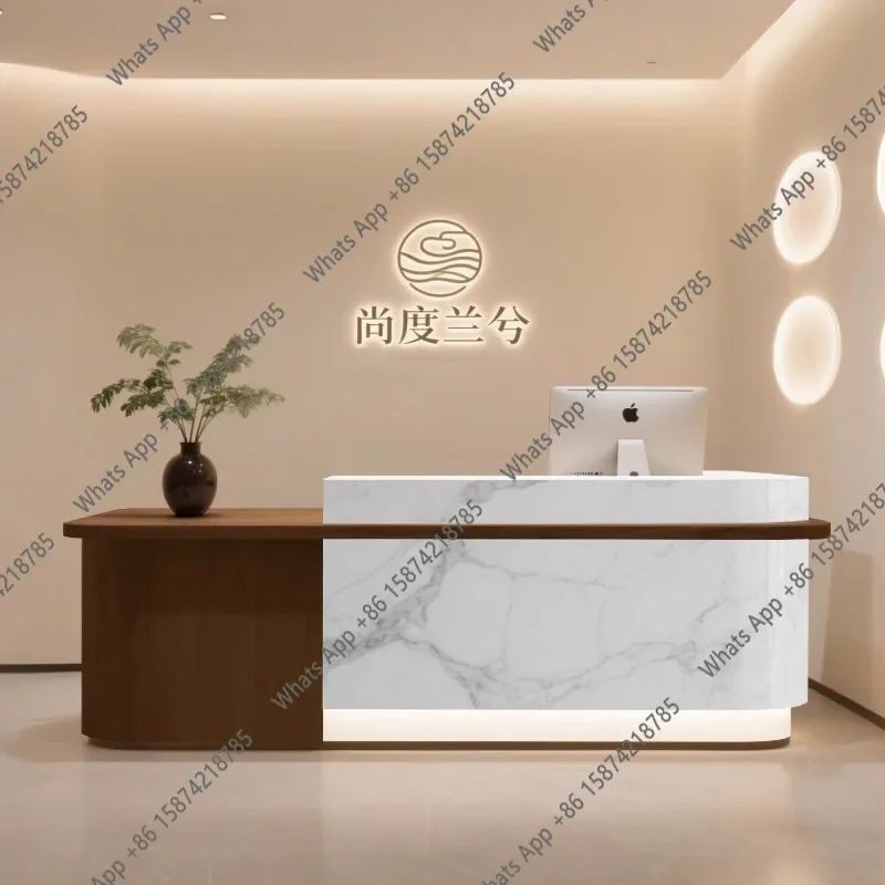 

A68 Sm Sm Promotion Counter Reception Desks Quality Service Customer Stands Reception Desks Design Front Mostrador De Tienda Fur