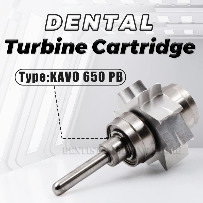 

KV650PB High Speed Handpiece Rotor Repair Air Turbine Cartridge Bearing Replacement Dental Small Parts Dentisty Accessories