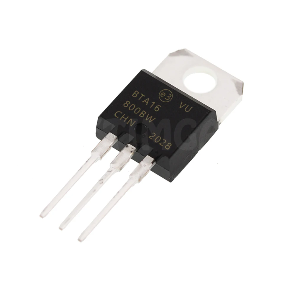 10 개/몫 BTA16-800B BTA16-800C BTA16-800BW BTA16-800CW TO-220 트랜지스터 BTA16800B BTA16800C BTA16800BW BTA16800CW