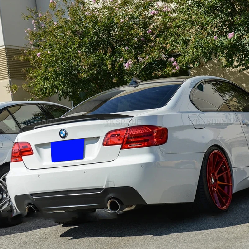 For BMW E92 E93 M3 M Performance Style Rear Trunk Spoiler Wing 3 Series 320i 320xi 330i 330xi 320d BodyKits 2005-2012 Tuning