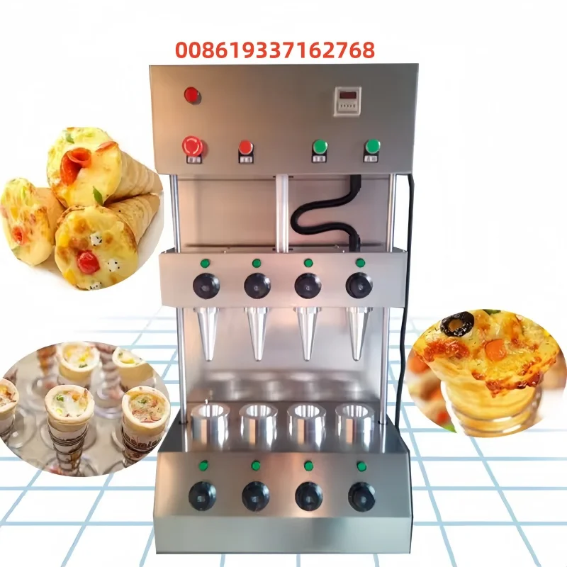 Factory outlet  Electric Pizza Cone Oven Maker Warmer Showcase Pizza Cone Packaging Pizza Cone Machine With Production Line