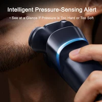 Rasoir électrique MIJIA Pro – 360 °   Tête flottante, double anneau de verrouillage, écran couleur intelligent, IPX8 résistant à l'eau et à la poussière, USB-C, rasoir à longue autonomie 5