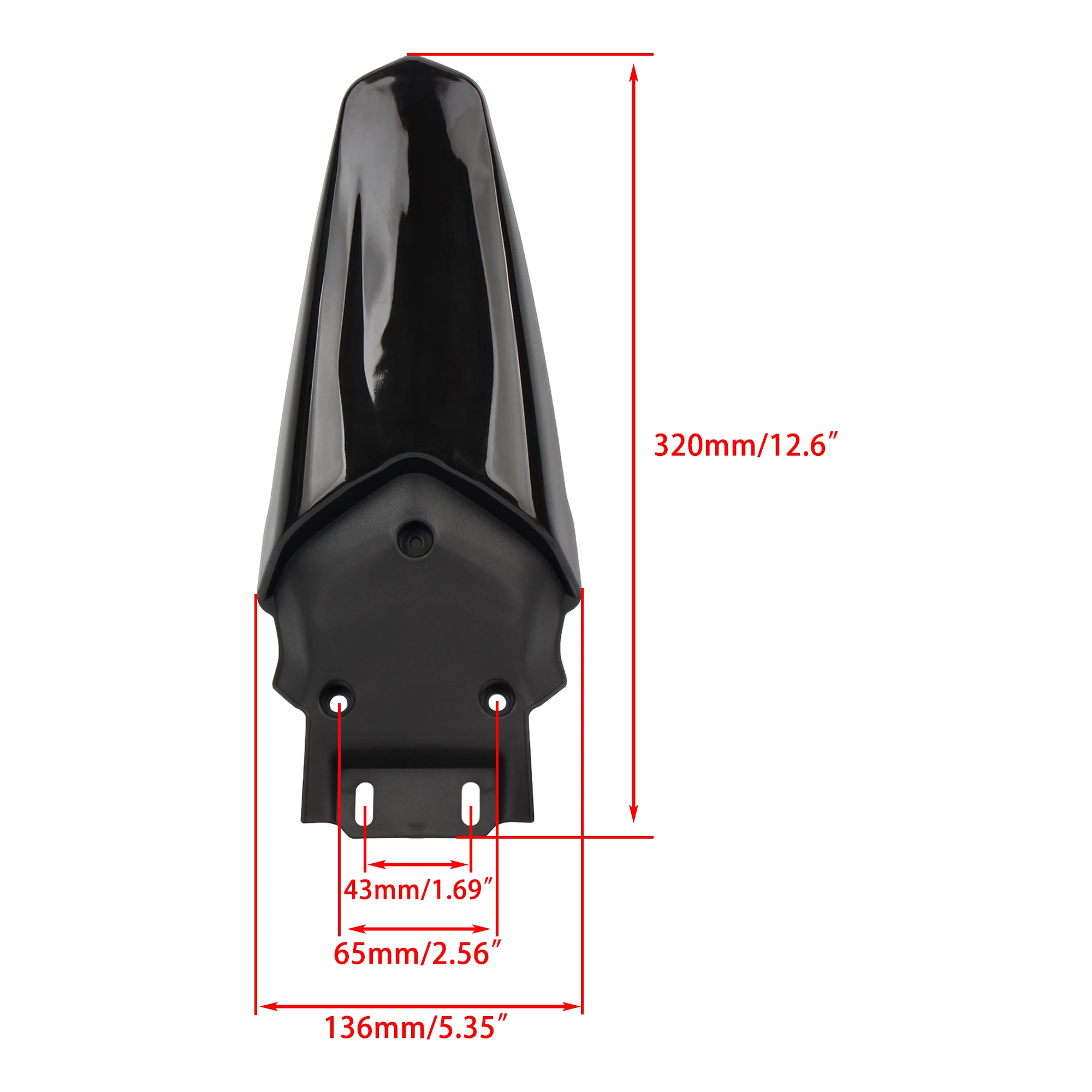 Motorcycle Rear Fender Mudguard Rear Splash Guard For TALARIA Sting MX3 MX4 Dirt Pit Bike Plastic Motocross Accessories