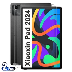 2PCS For Lenovo Xiaoxin Pad 2024 11 inch Tempered Glass Screen Protector 9H Tablet HD Anti-Scratch Protective Film