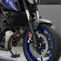 Chekis Genuine Motorcycle Accessories Modified Reflective Plate Night Driving Warning Plate Luminous Film Body Light Reflector Suitable for Yamaha Mt03/07/09/10/15/25 Yzf-R3/R1/R7/R25 6