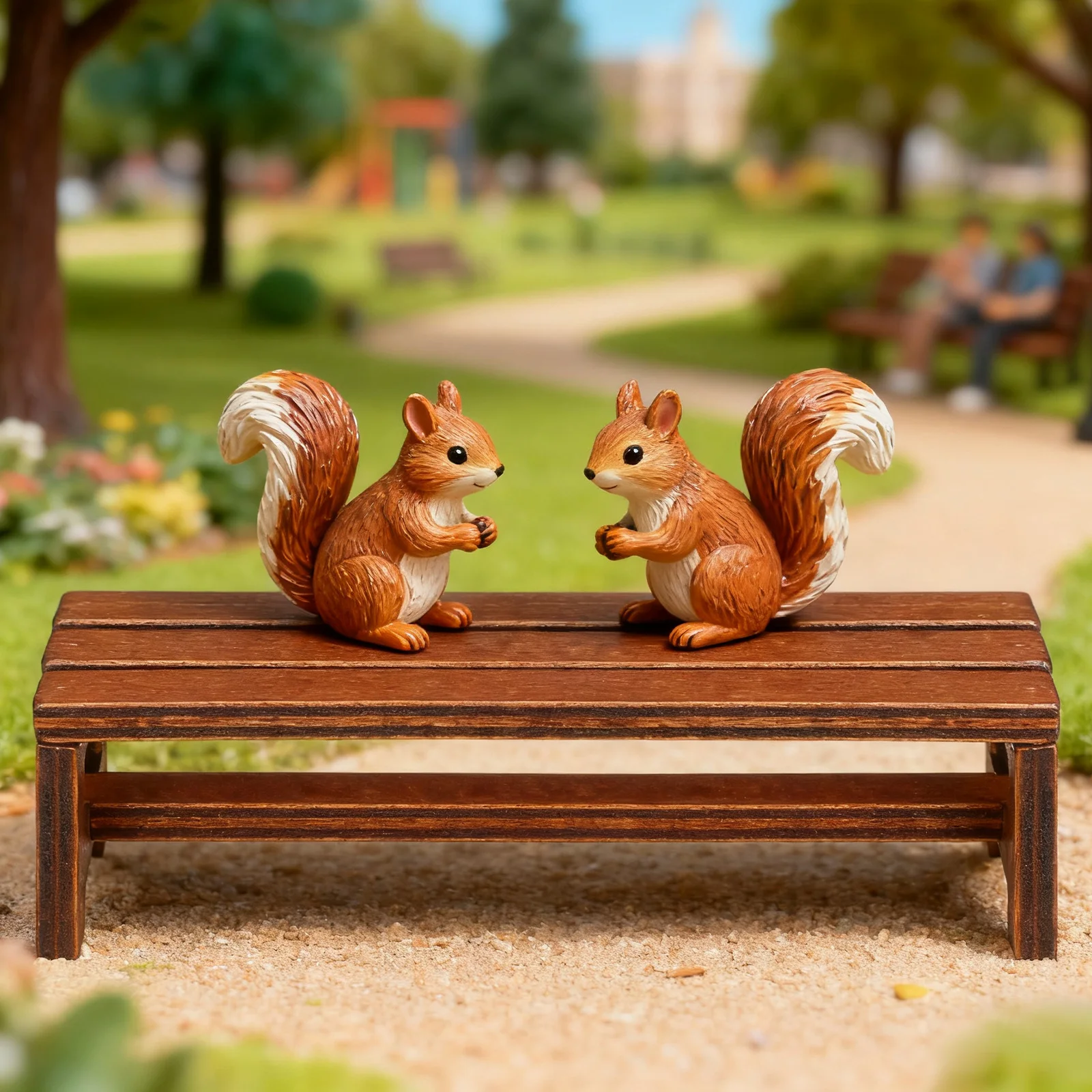 2 pezzi in miniatura panca in legno mini mobili per la casa panca in miniatura decorativa mini accessori per la casa libreria miniature