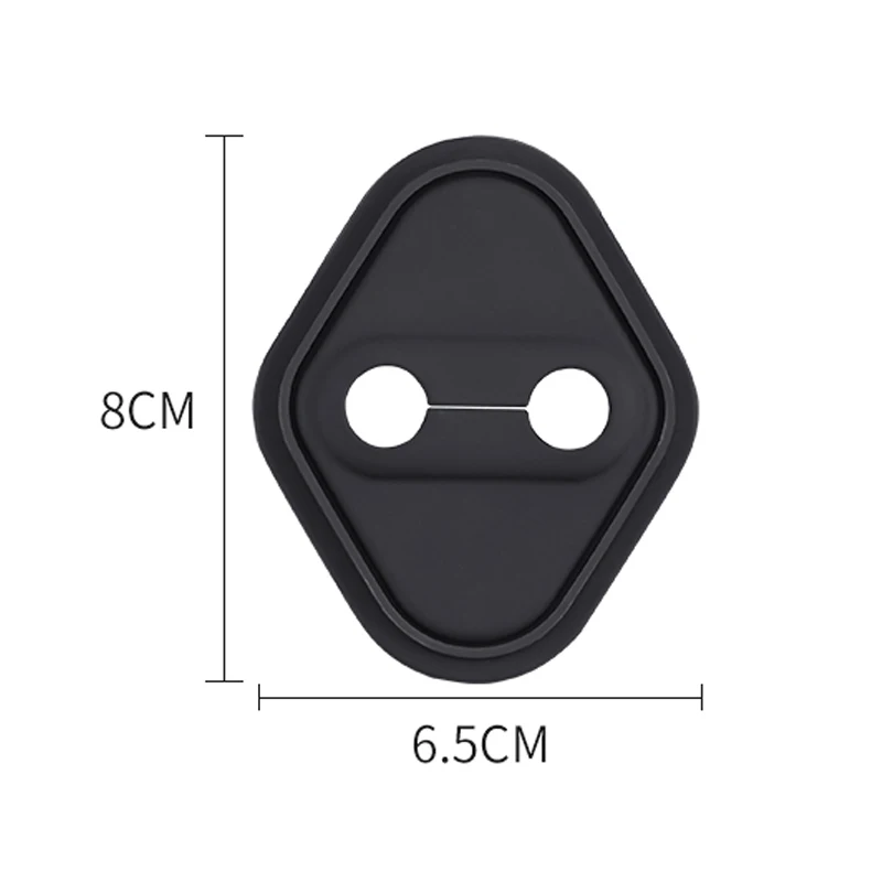 Silicone Car Door Lock Buckle Protection Cover for Mazda 2 3 6 CX-30 CX-60 CX-5 CX-8 CX-9 CX-4 MX-5 BT-50 Atenza Demio Skyactiv