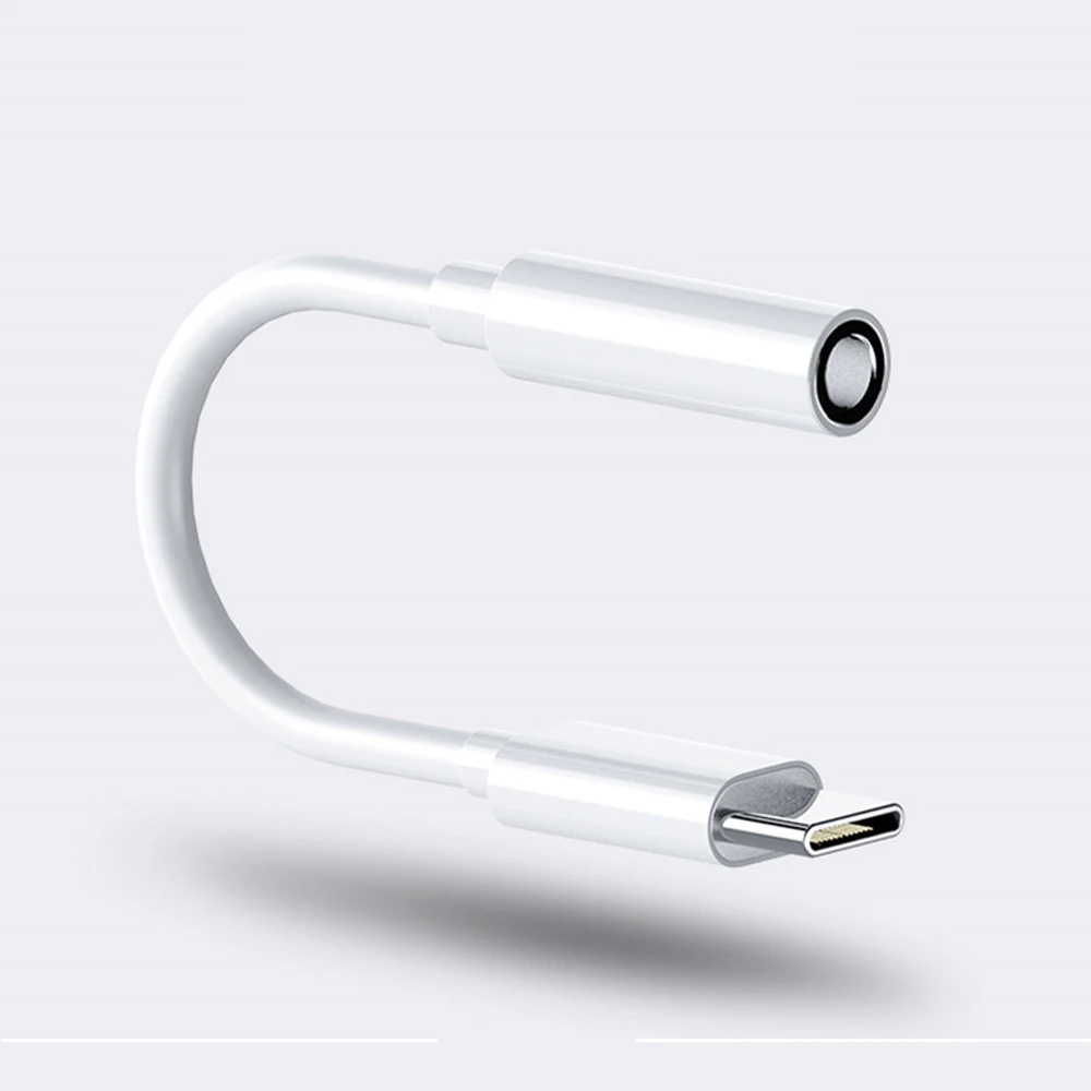 NEW USB Type C to 3.5mm Jack Audio Cable Earphone AUX Adapter Headphones Converter Digital Version