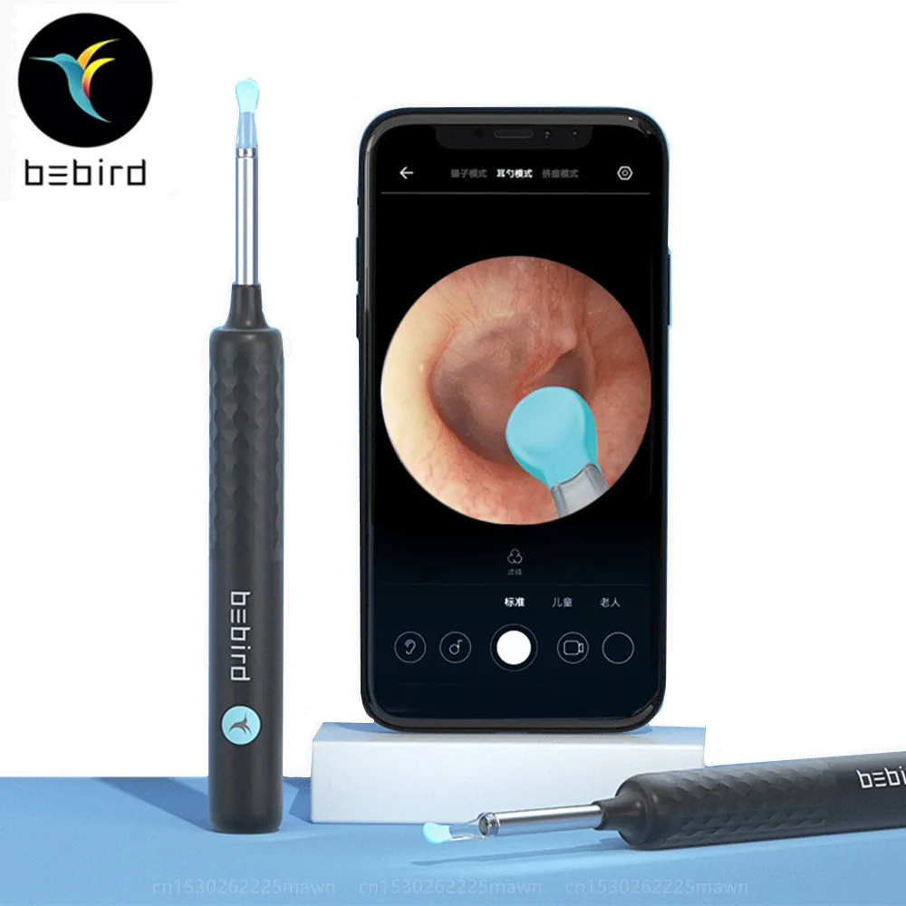 Bebird X3 R3 Smart Visual Ear Sticks Otoscope 300W Endoscope Wax Removal Tool Earpick Mini Camera Health Care Ear Cleaner