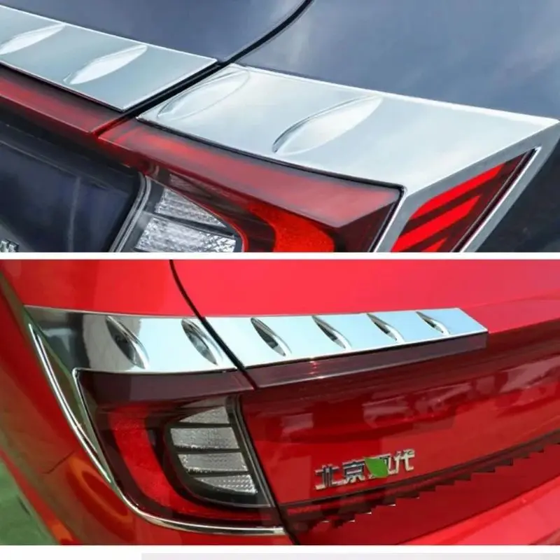 

For Hyundai Sonata DN8 2020 2021 2022 Accessories Rear Tail Lights Lamps Eyelid Eyebrow Stripes Cover Trim Car Styling