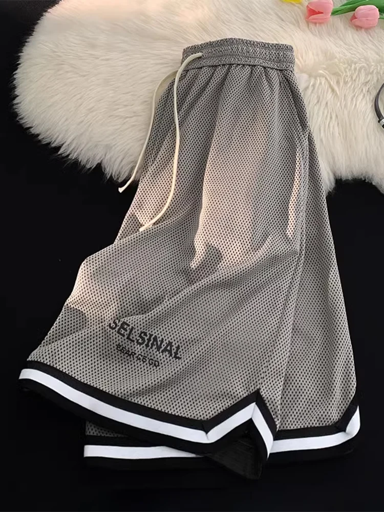 

Легкие дышащие брюки из ледяного шелка для мужчин: летние, тонкие, быстросохнущие, повседневные, для бега, с уникальным дизайном