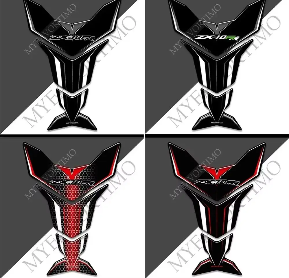 

2016 2017 2018 2019 2020 2021 Emblem Badge Logo Stickers decal adhesive For Kawasaki Ninja ZX-10RR ZX10RR ZX 10RR Tank Pad