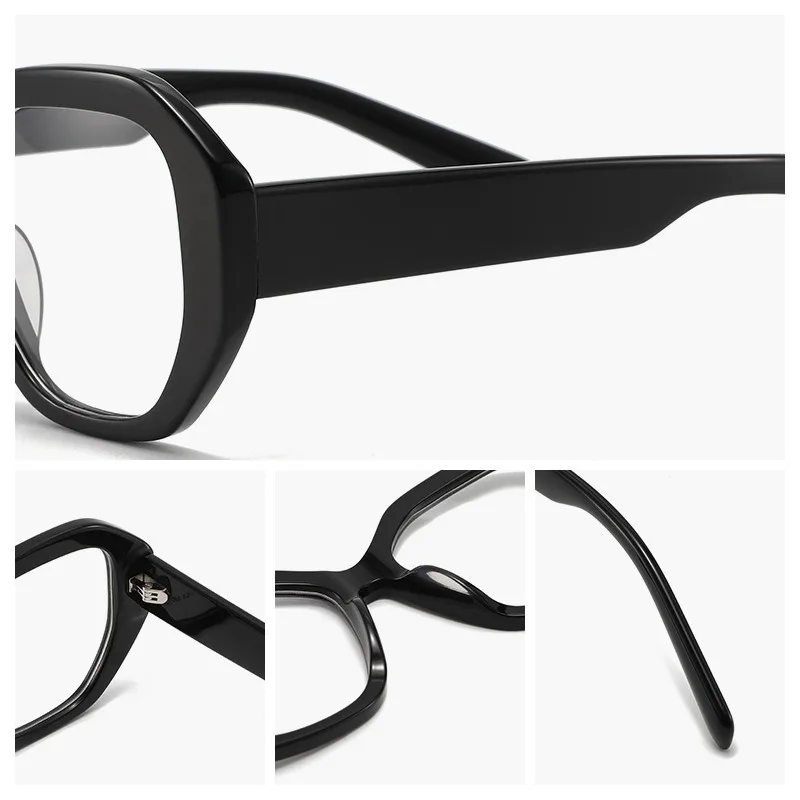 نظارات بمادة الخلات إطار النساء العلامة التجارية مصمم الطالب الذي يذاكر كثيرا النظارات الجديدة الرجال سميكة اليابانية اليدوية النظارات