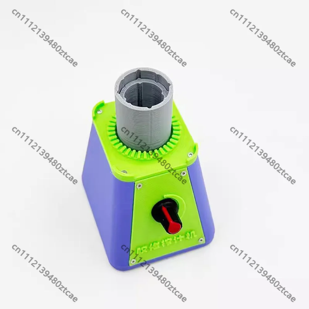 Variable Speed Electric Paint Shaker Mixer Micro‑Eccentric Design For 19/25mm Bottles Model Paint Stirring Tool