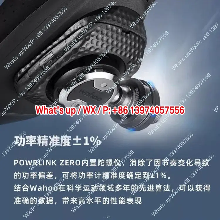 WAHOO POWRLINK ZERO Bilateral Power Meter Road Bike Pedals, Self-Locking Lollipop Lock Pedals