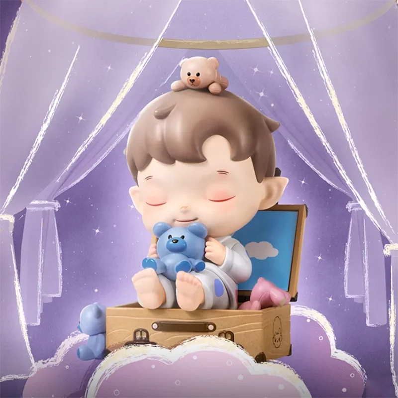 البوب مارت HACIPUPU ليلة الخيال سلسلة صندوق أعمى صندوق غامض تخمين حقيبة اللعب دمية لطيف أنيمي الشكل سطح المكتب الحلي