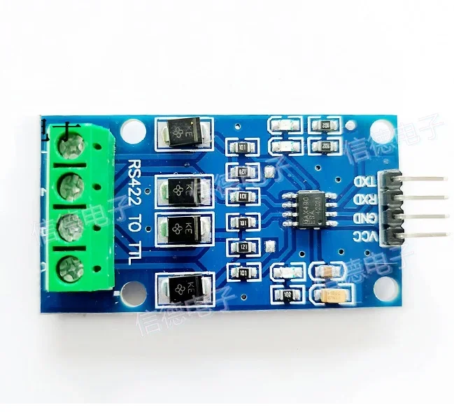 RS422 mutual conversion TTL two-way signal module full duplex 422 turn single chip MAX490 to TTL module NEW