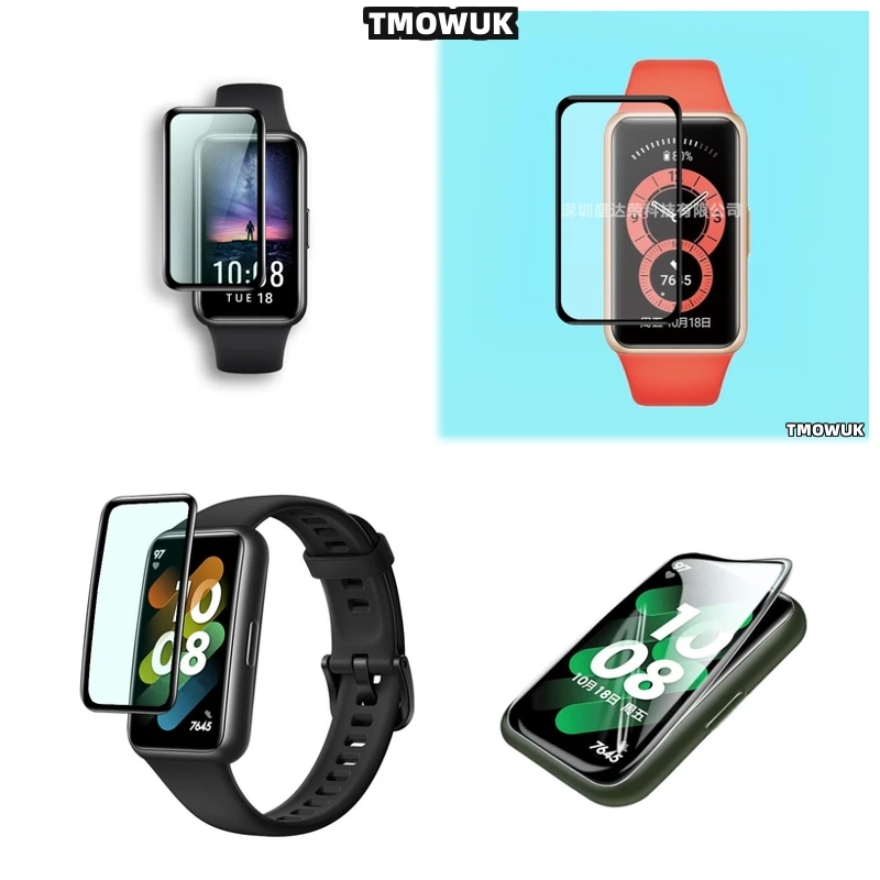 

For Huawei Honor Band 6 7 9 10 3d Curved Screen Film Full Cover Anti Scratch Pmma