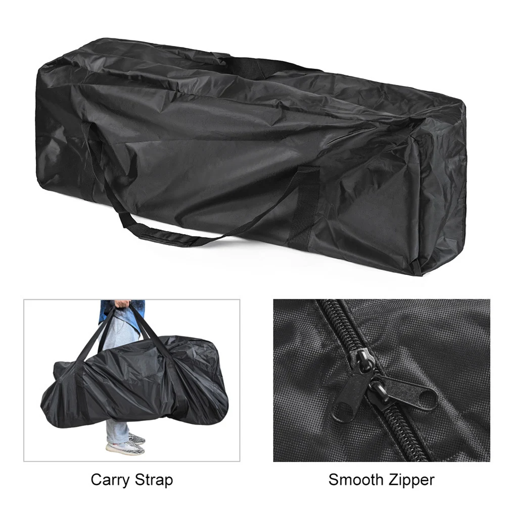 Electric Scooter Storage E-Scooter Storage Bag Outdoor Foldable Nylon Material Space-saving Design Tear-resistant