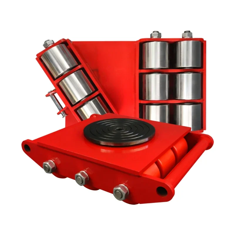 

Handling tank universal wheels heavy equipment lifting shifter