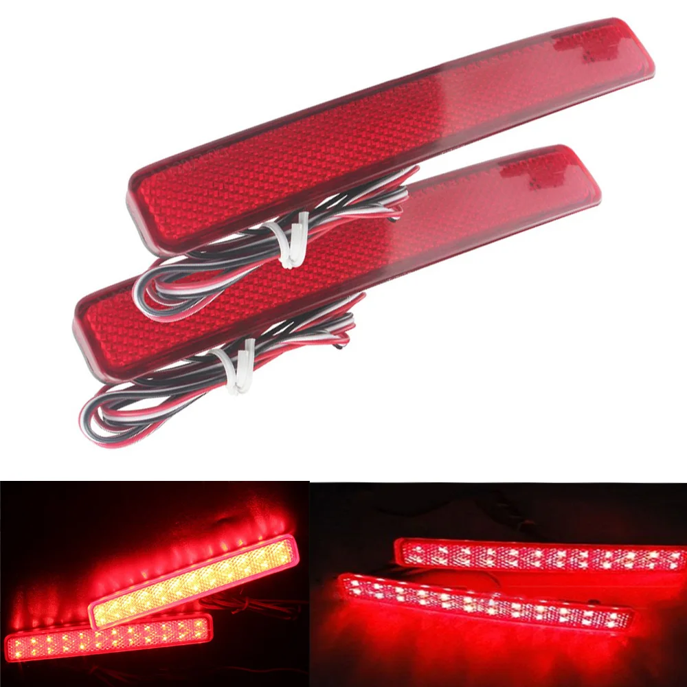 7E0945105 Car LED Rear Bumper Reflector Brake Lights Fit for VW T5 Transporter for VW Caravelle for VW Multivan 2003-2011