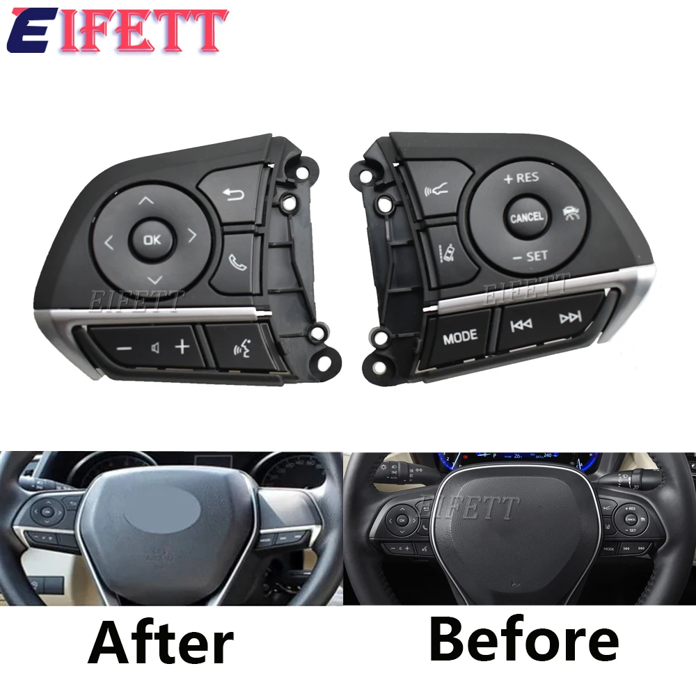 Cruise Control Switch For Toyota Corolla Levin 2018 2019 2020 2021 2022 Steering Wheel Switch Steering Wheel Bluetooth Button