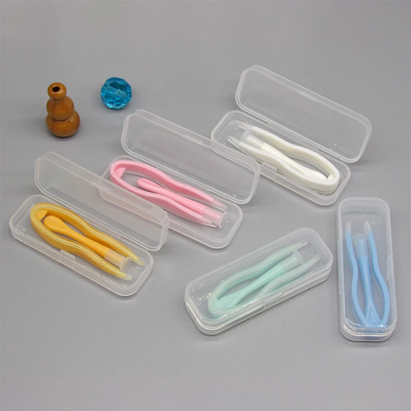 1 Pcs Colored Contact Lenses Case Eyewear L+R Contact Lens Case for Eyes Women's Contacts Traveling Kit Holder Lens Container