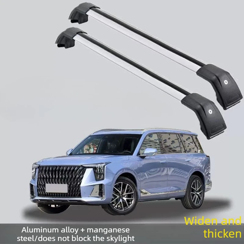 Für den neuen Trumpchi GS8: Dachträger-Querträger aus Aluminiumlegierung mit Schloss für Dachzelt und Gepäckbefestigung – Innenzubehör
