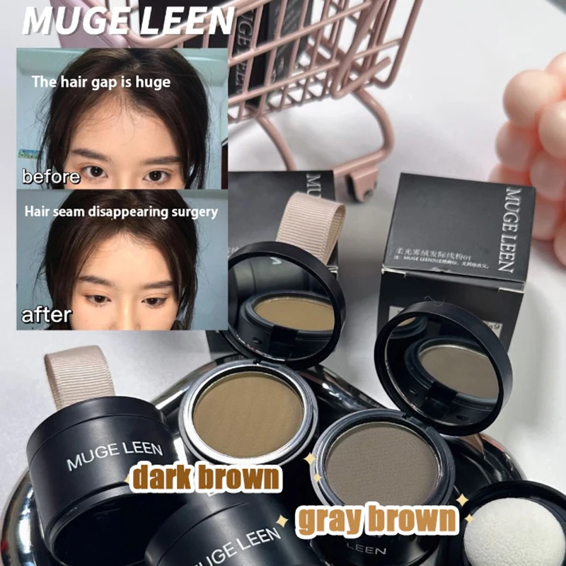 1 Stück Haaransatz Puder Haarwurzel vertuschen natürliche wasserdichte sofort modifizierte Reparatur Haars chatten Puder Make-up Haar Concealer