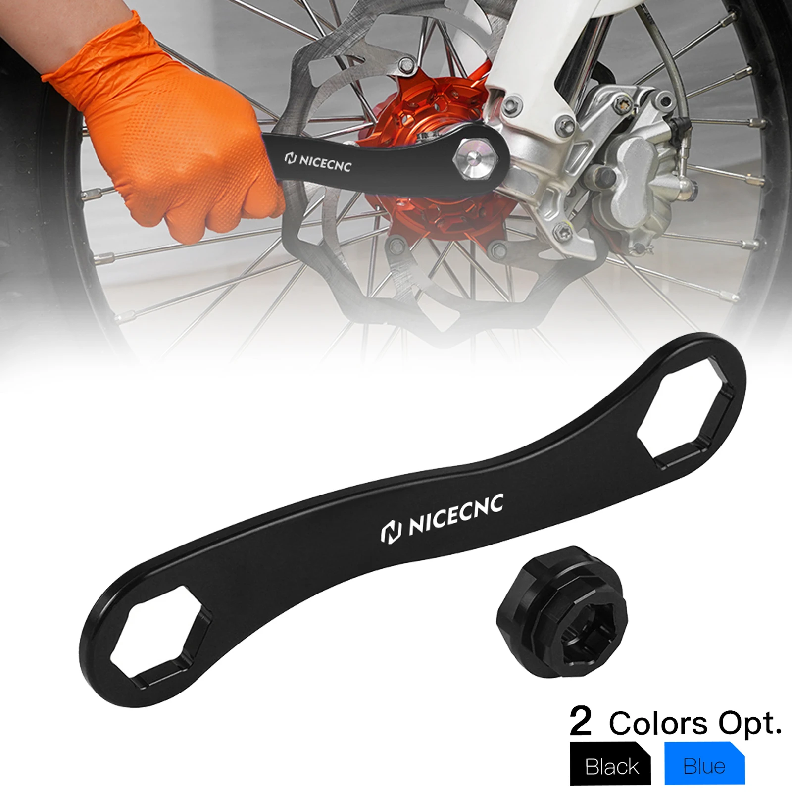 

For Sherco SE 250R 300R 2017-2024 SE250 SE300 SE-F 250 300 500 Factory 2014-2024 Motorcycle Front Rear Axle Wrench Tool Spanner