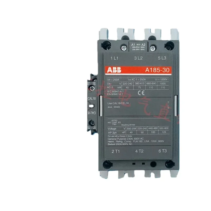 ABB AC Contactor A145-30-11 A145D-30-11 AC110V220V Milwaukee  R134a