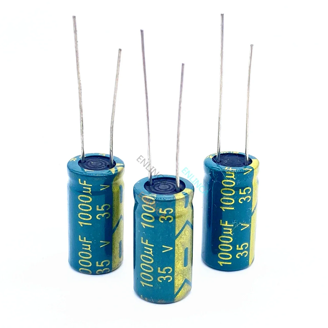 100pcs/lot T36 Low ESR/Impedance high frequency 35v 1000UF aluminum electrolytic capacitor size 10*17 1000UF35V 35V1000uf 20%