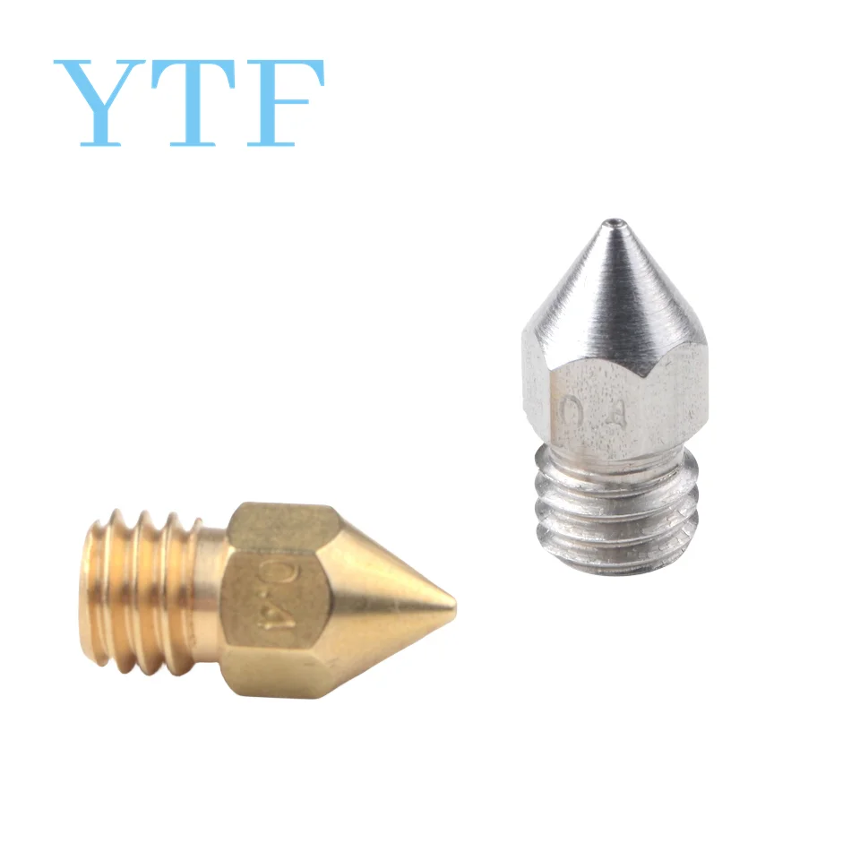 3D Printer Parts Zortrax M200 Nozzle Copper Mouth 1.75mm Supplies Stainless Steel 