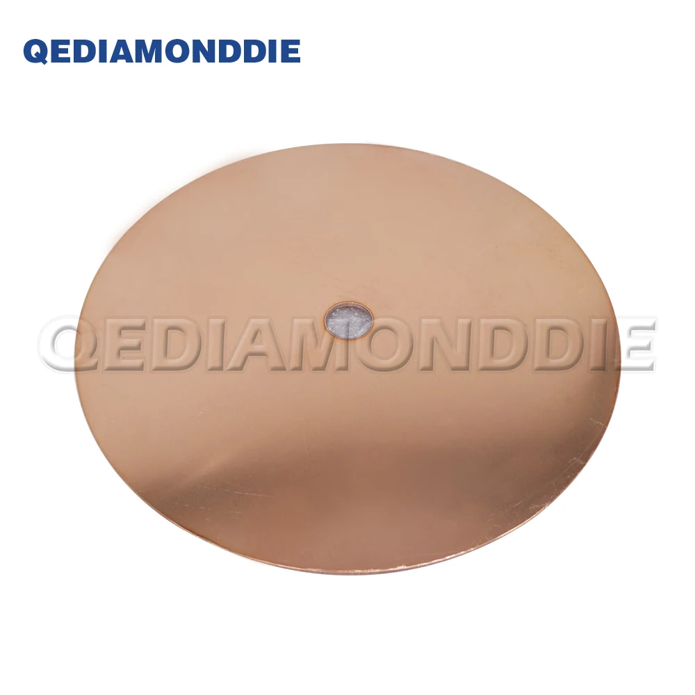 200mm 12.7mm Hole Copper Laps Gems Polishing Copper Polishing Grinding Disc Special Copper Plate For Gemstone Jewelry Lapidary