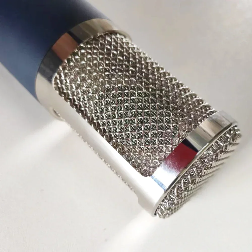 

НОВЫЙ высококачественный логотип, синий корпус микрофона TF-47, аксессуары для микрофона, замена для Telefunken