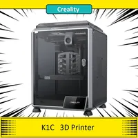 Creality K1C 3D Printer, 600mm/s Max Speed, AI Camera, Quick Swap Nozzle, All Metal Extruder, Prints Carbon Fiber, Air Filter