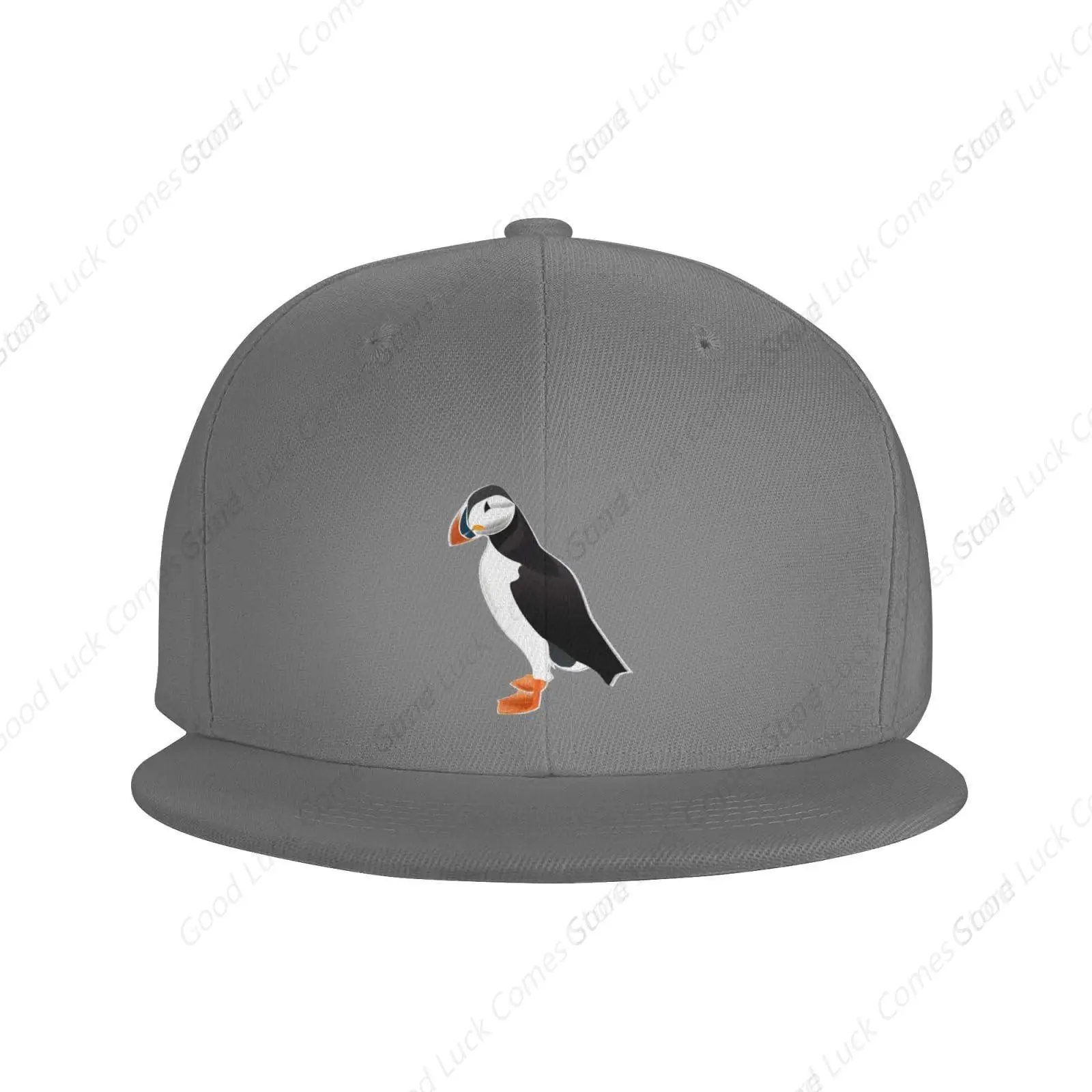 Puffin Bird Flat Brim Baseball Caps Men Women Hip Hop Hats