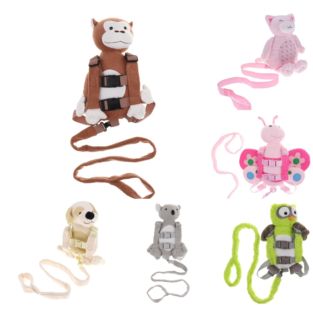 

children Harness Walking Belt Anti-lost Animal Backpack with Leash Strap
