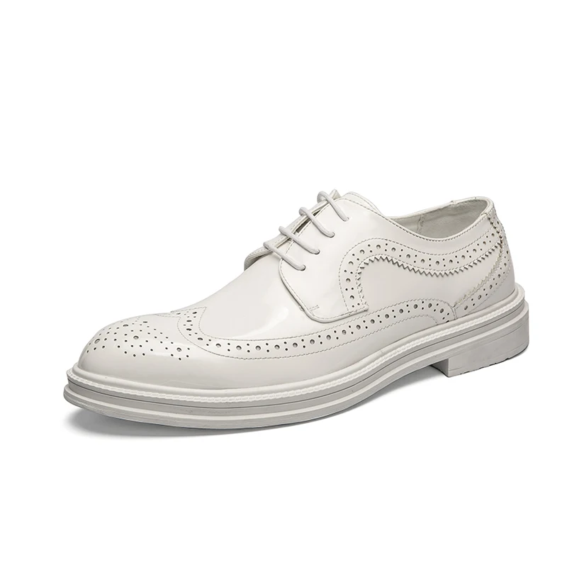 

Men's motorcycle new casual leather shoes fashionable, versatile, comfortable men's shoes