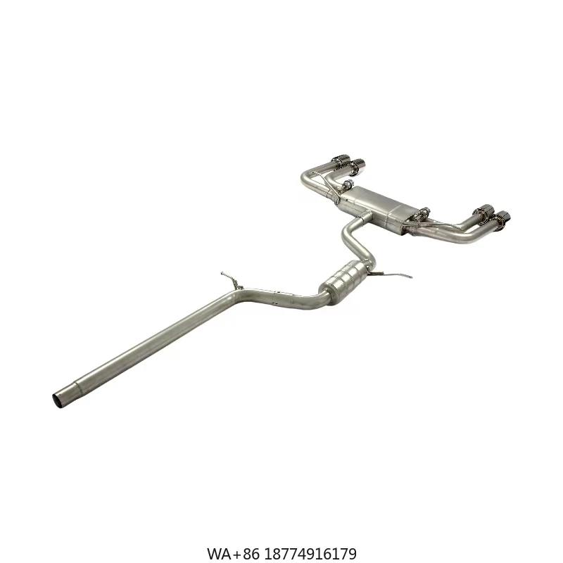 

Для A3 1,4 T 1,8 T 2,0 T 2015, выхлопные трубы Catback, наконечник выхлопной трубы Valvetronic, глушитель, водосточная труба