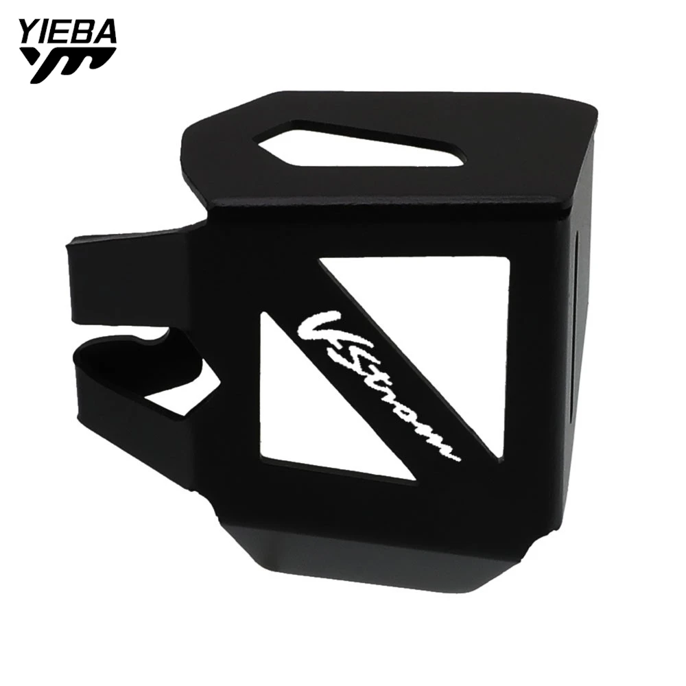 Motorcycle Rear Brake Pump Fluid Tank Oil Cup Reservoir Guard Cover Protector For SUZUKI GSX-S1000S Katana GSXS1000S 2021 - 2024
