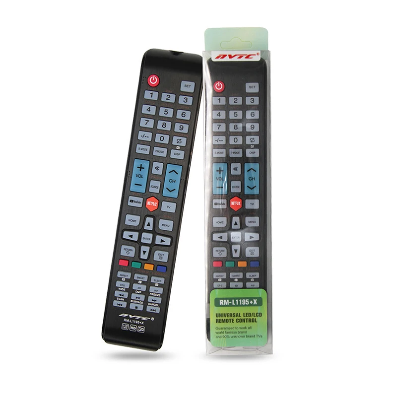 Mando a distancia universal para TV NVTC RM-L1195+X Reemplazo multifunción Control remoto SmartTV Operación simple