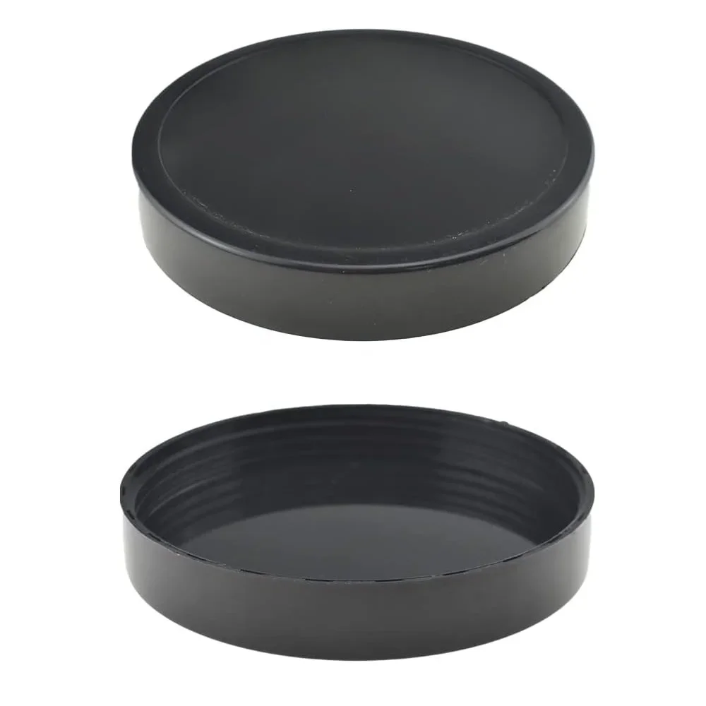 Taza de plástico negra para mantenerse fresco, tapa Compatible con Magic Bullet 250W MB1001, 2 uds.