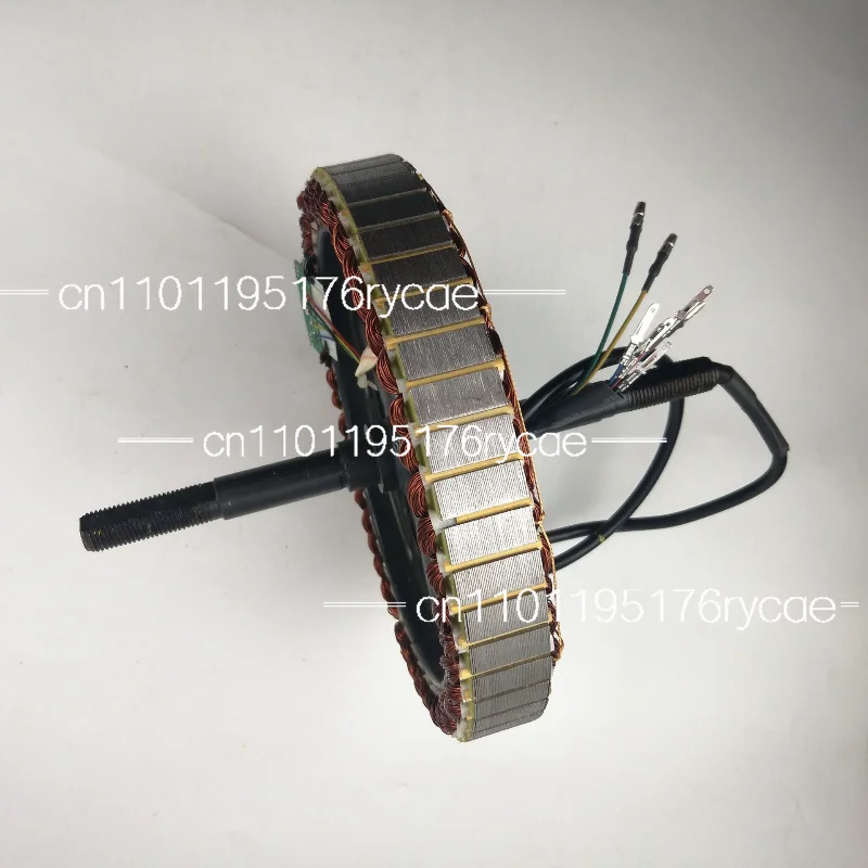 Simple electric vehicle motor coil motor spindle 48V350W