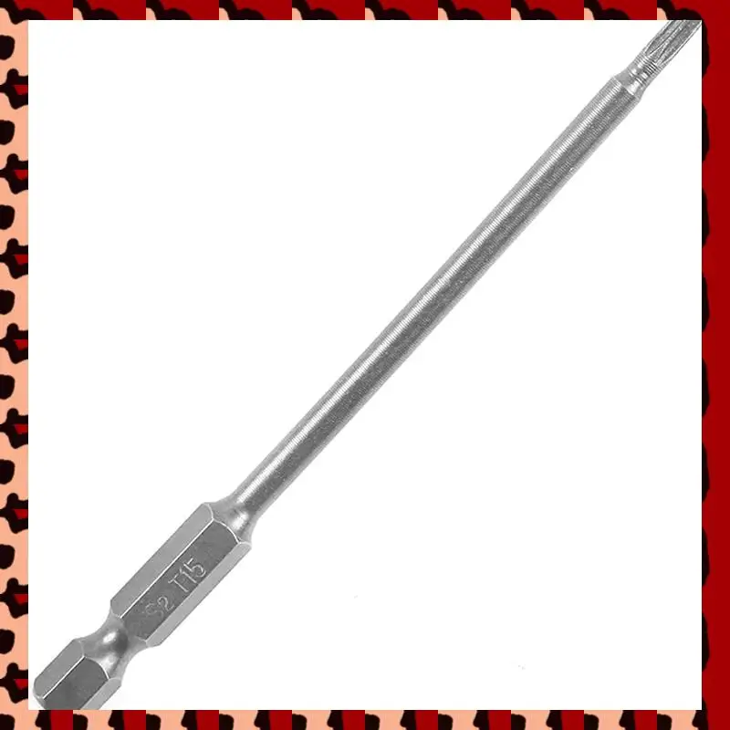 

A72P 65Pcs 100Mm Torx Long Screwdriver Bits Set, Magnetic Torx Bit Set T6-T40, 1/4 Inch Hex Shank Electric Screwdriver Tools