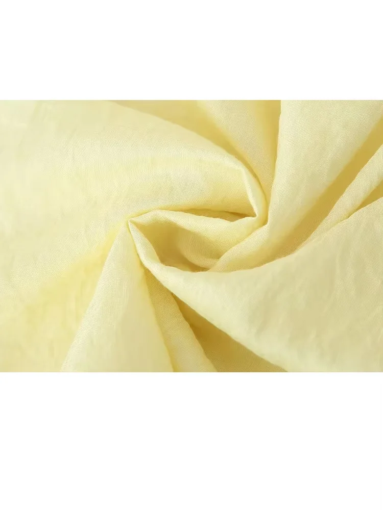 HH أطقم نسائية ضيقة على الموضة ذات طية صدر السترة الصفراء وأكمام طويلة قمصان واحدة الصدر + شورت صيفي عالي الخصر بدلات نسائية أنيقة